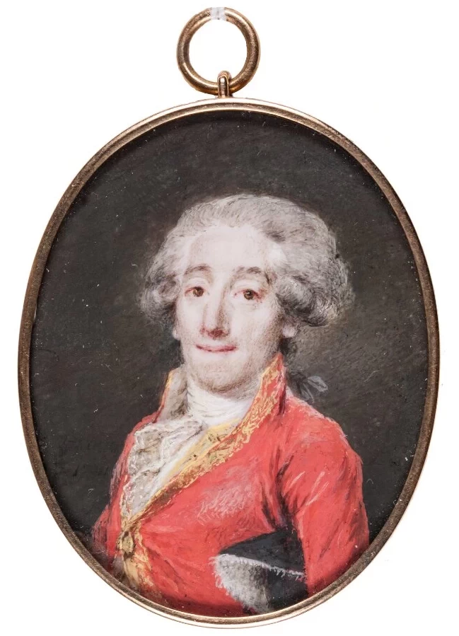 Ritratto di Friedrich August Internari, incaricato d'affari sassone - Museo Nazionale, Stoccolma